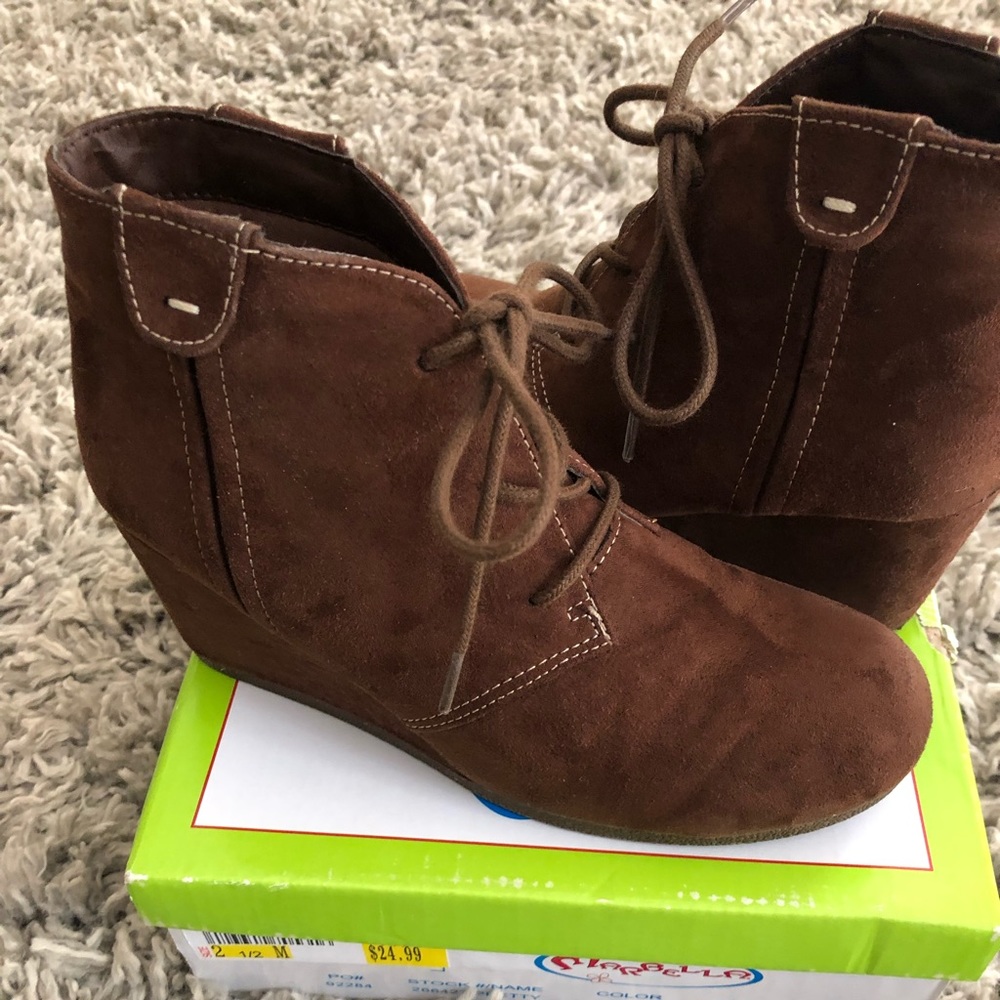Girls Wedge  Bootie